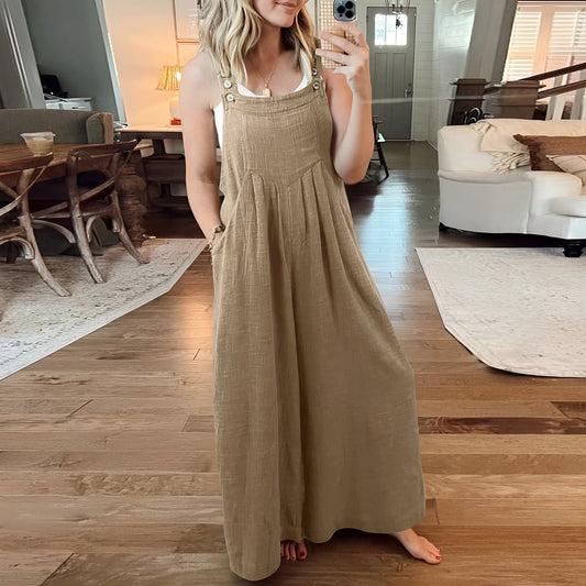 Chloe - Schicker Overall mit weiten Beinen für Damen