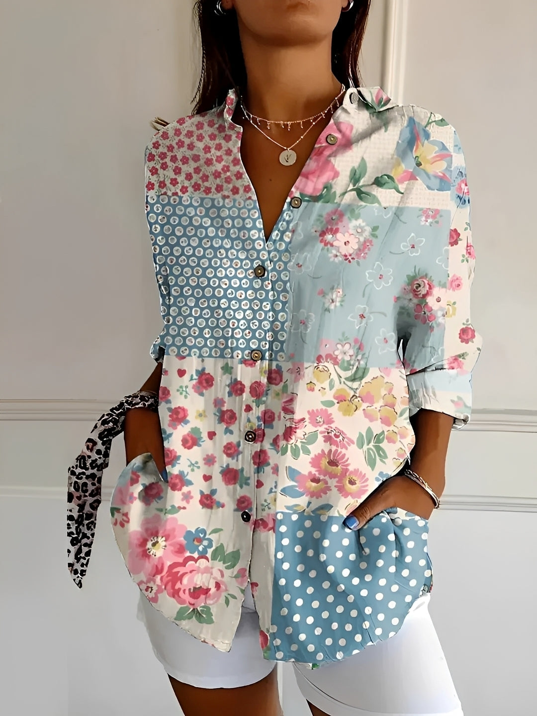 Chantelle - Elegante Bluse mit Knöpfen für Damen