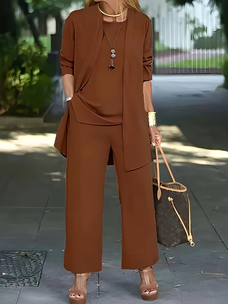 Patricia - Lässiges Dreiteiler-Set für Damen