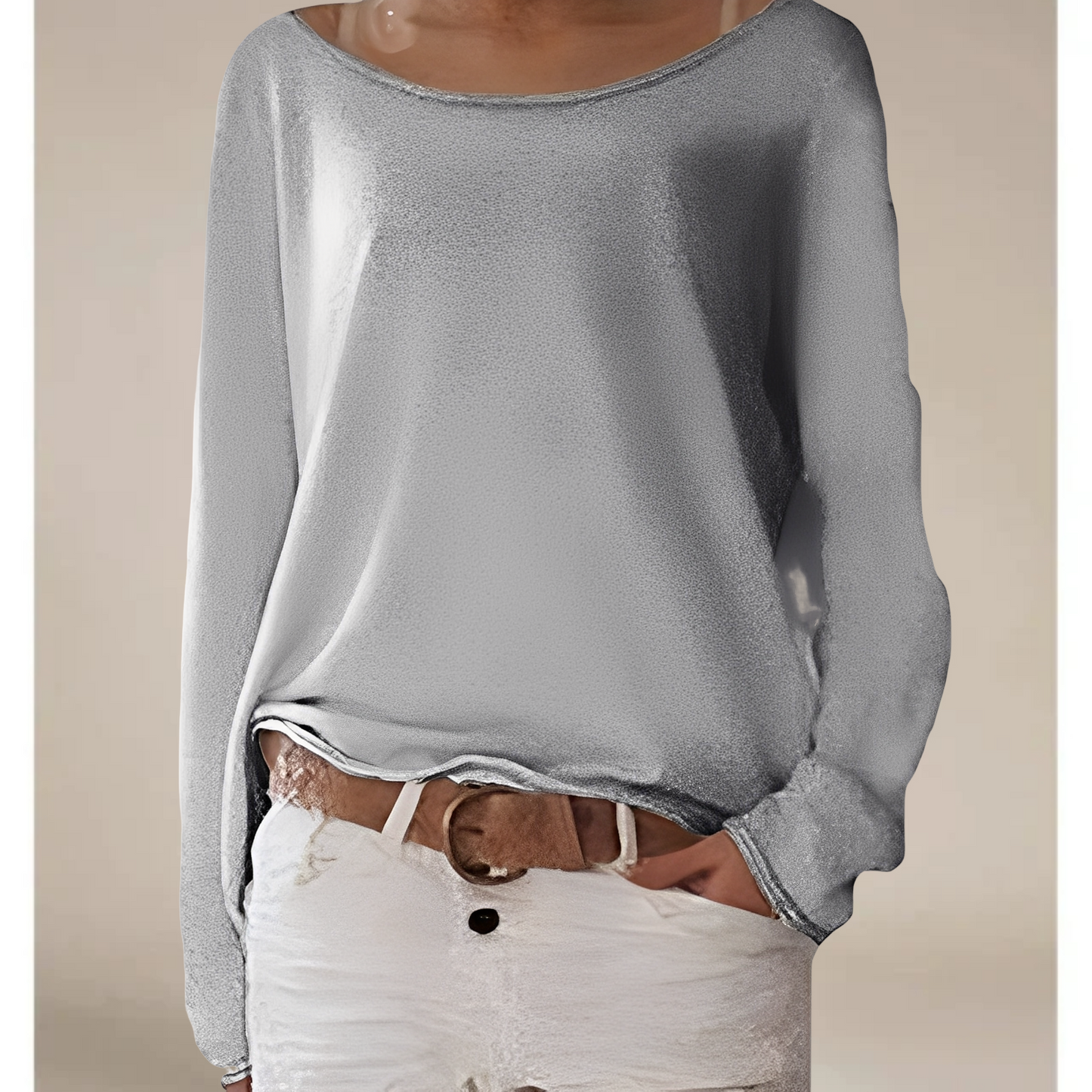 Alexa – Pullover mit Rundhalsausschnitt