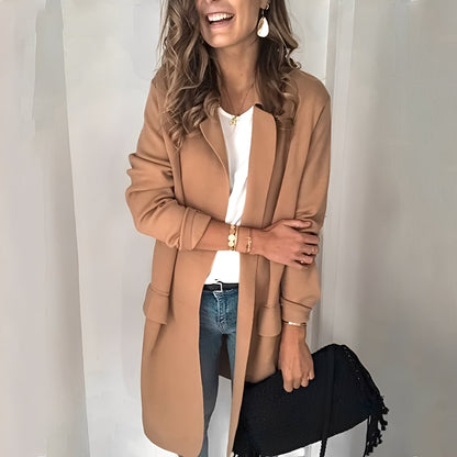 Georgina - Eleganter Damenblazer in langer Form