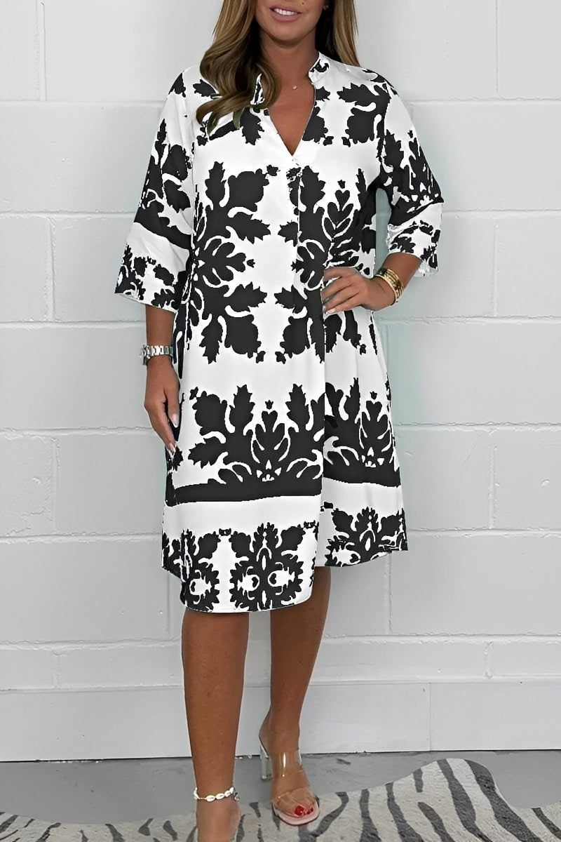 Tanya - Elegantes und weites Kleid für Damen