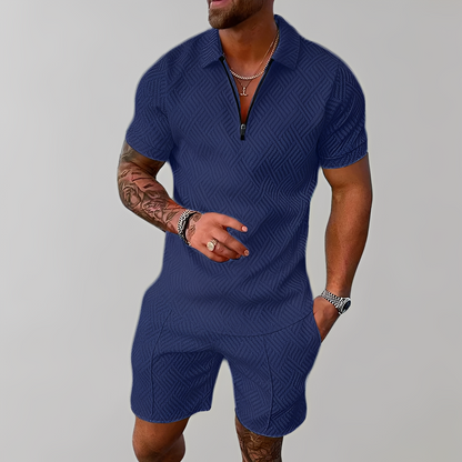 Edwin - Elegantes Set aus Polo und Shorts für Herren