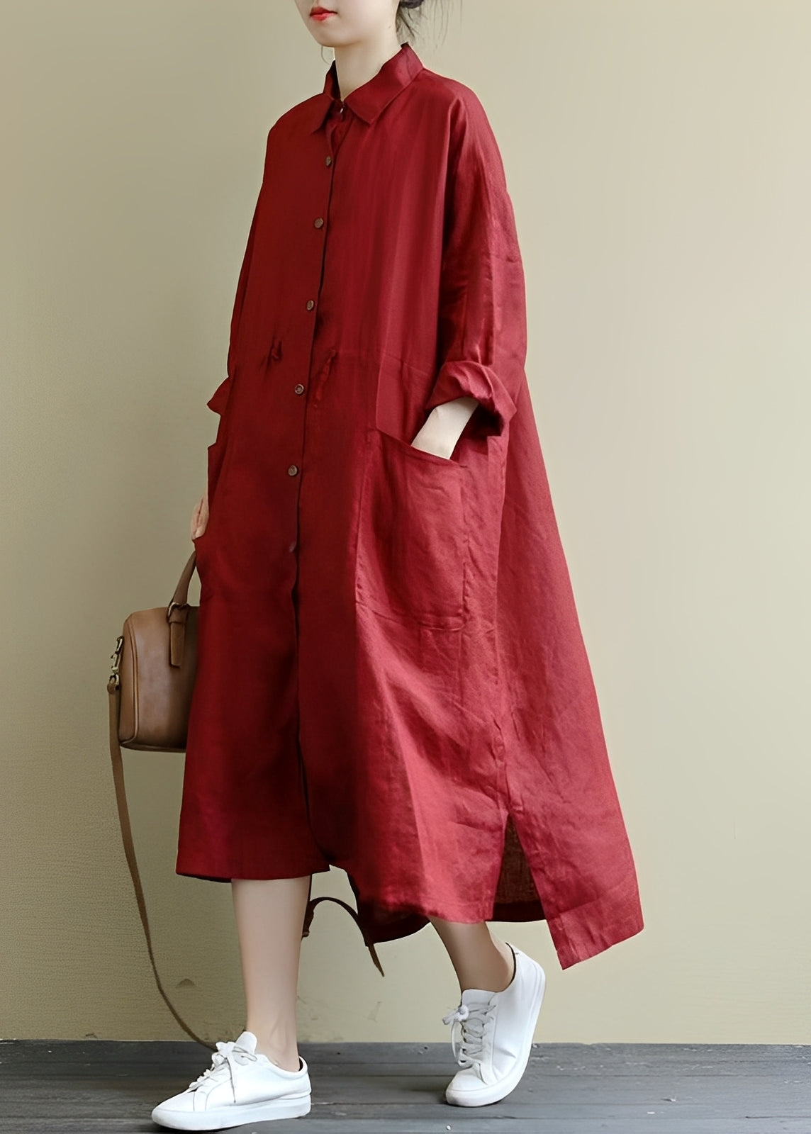 Monica - Lässiges Hemdkleid für Damen