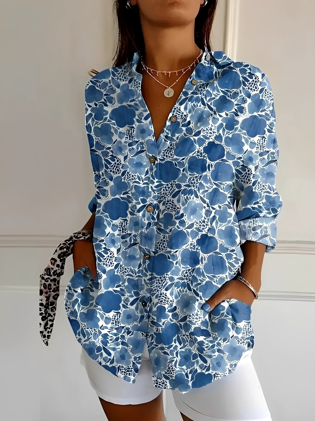 Chantelle - Elegante Bluse mit Knöpfen für Damen