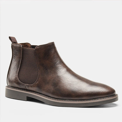 Jonas – Klassische Chelsea-Stiefel aus Leder