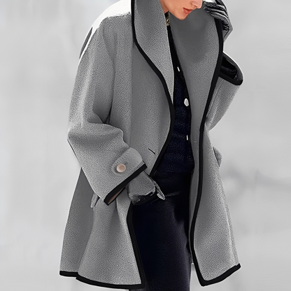 Jacky - Eleganter Wollmantel für Damen